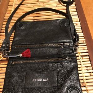Johnny Was Convertible Shoulder/Waist strap purse